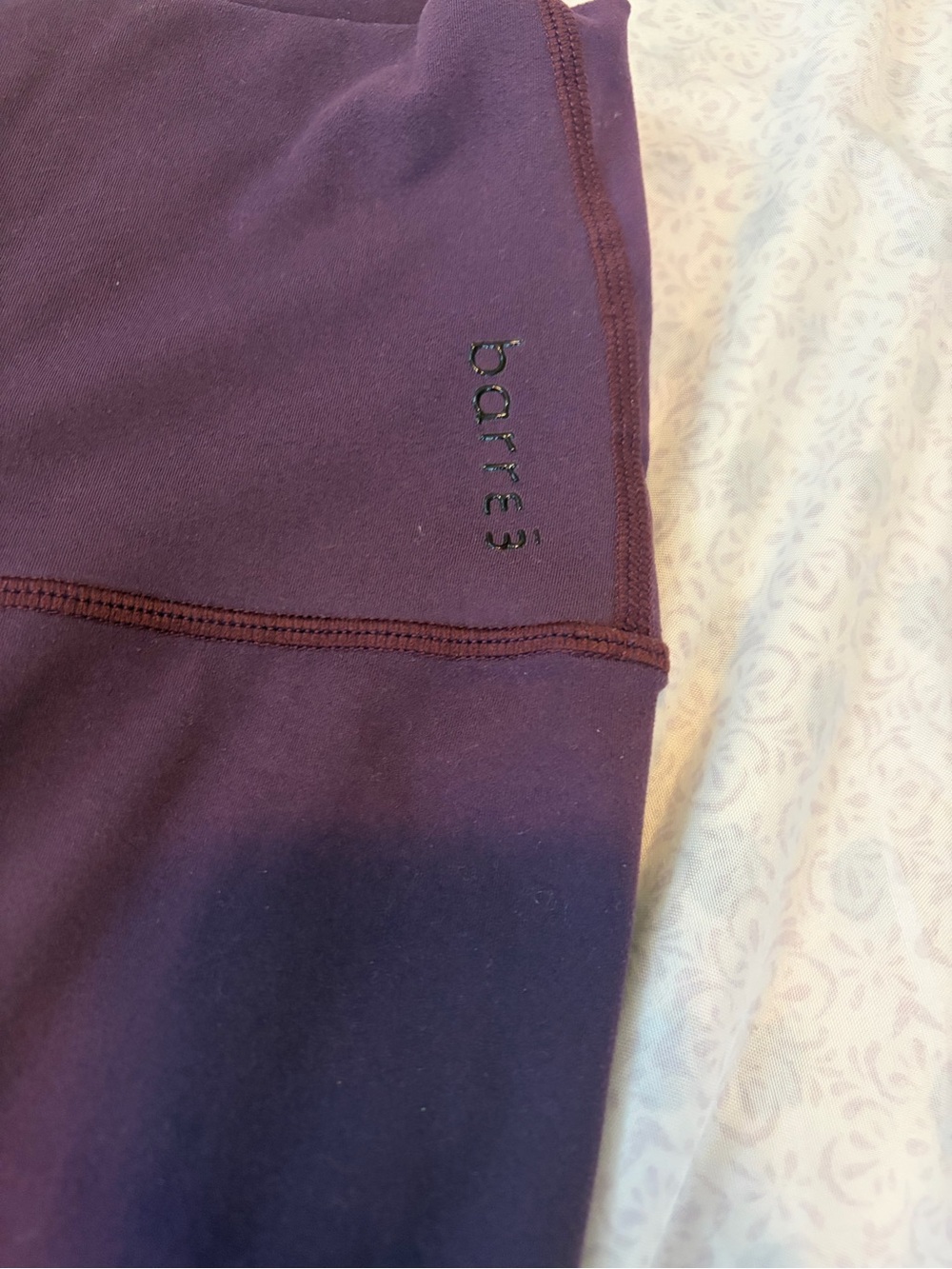 Barre 3 purple leggings - Picture 2 of 6